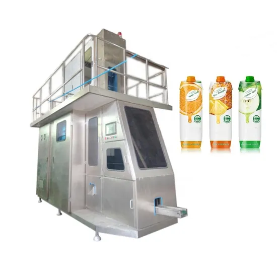 3000bph Aseptic Brick Carton Filling Sealing Machine 1L