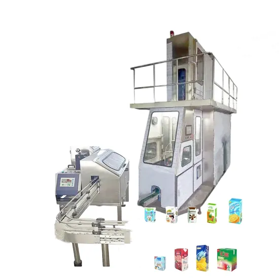 3000bph Aseptic Brick Carton Filling Sealing Machine 1L
